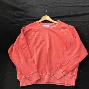 The Great. Classic slouch sweater coral size 3